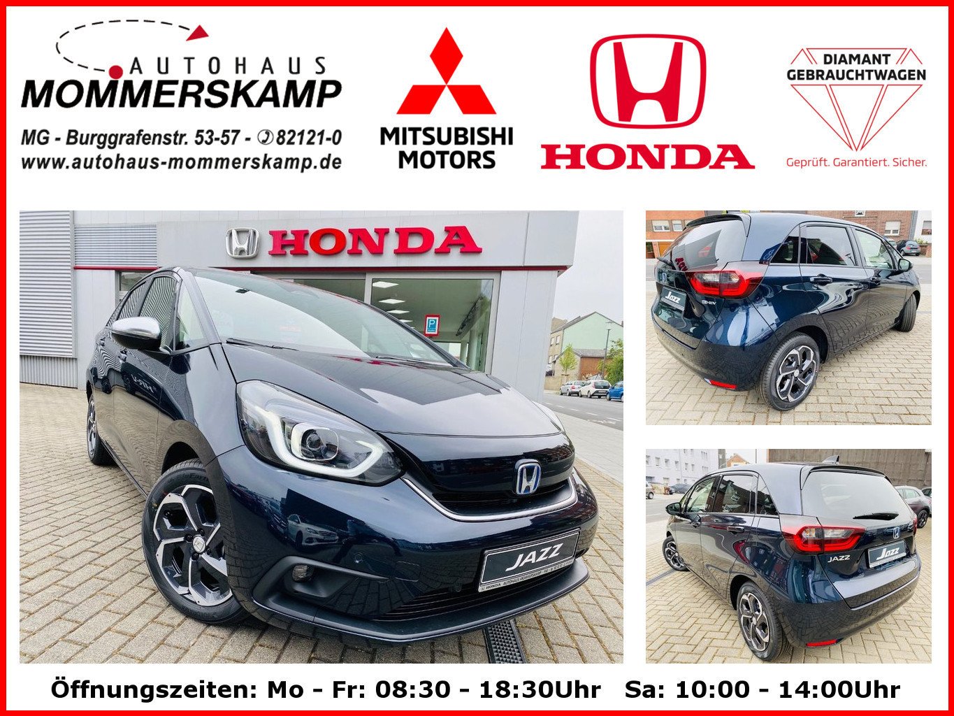 Honda Jazz 1,5 Hybrid Executive Automatik+Sitzheizung+Navi+Lenkradheizung+Kamera