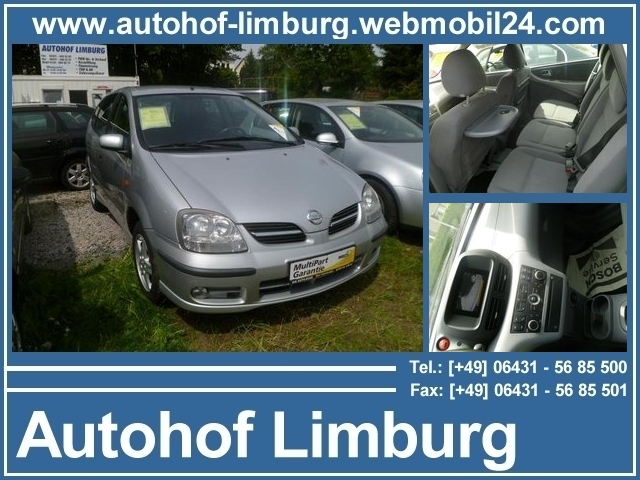 Nissan Almera Tino 1.6 Tekna**Parktronic mit Kamera