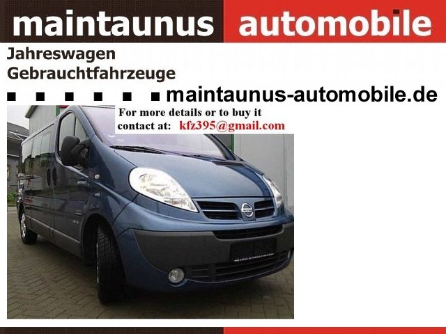 Nissan Primastar dCi 120 L2H1 9 Seats Lang