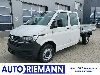 VW T6.1 Pritsche 2,0 TDi Doka 6-Sitze Klima AHK Vor