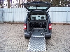 VW Caddy Life Rollstuhlrampe Automatik,