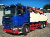 Scania R124G 420 6x4 Kran hydr.Bordwnde/Klima/Retader 