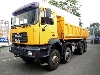 MAN F2000 35.414 VFK 8x6 Kipper Dreiseitenkipper 196