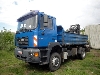 MAN 19.364 FAK FE360A Kipper 4x4 Heck Kran F-2008